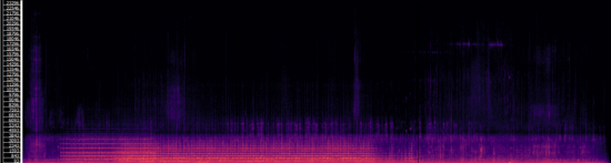 Audio spectogram